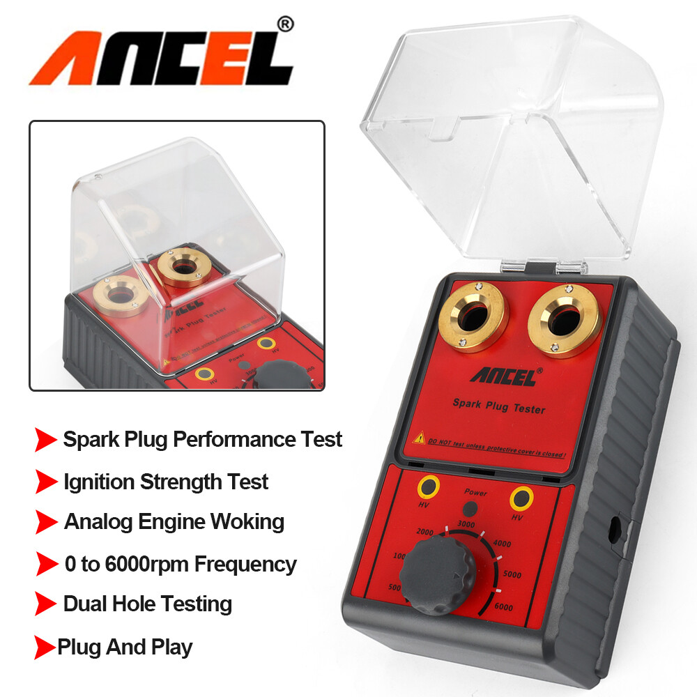 Car Gasoline Spark Plug Tester Auto Ignition System Tester Diagnostic Test Tool