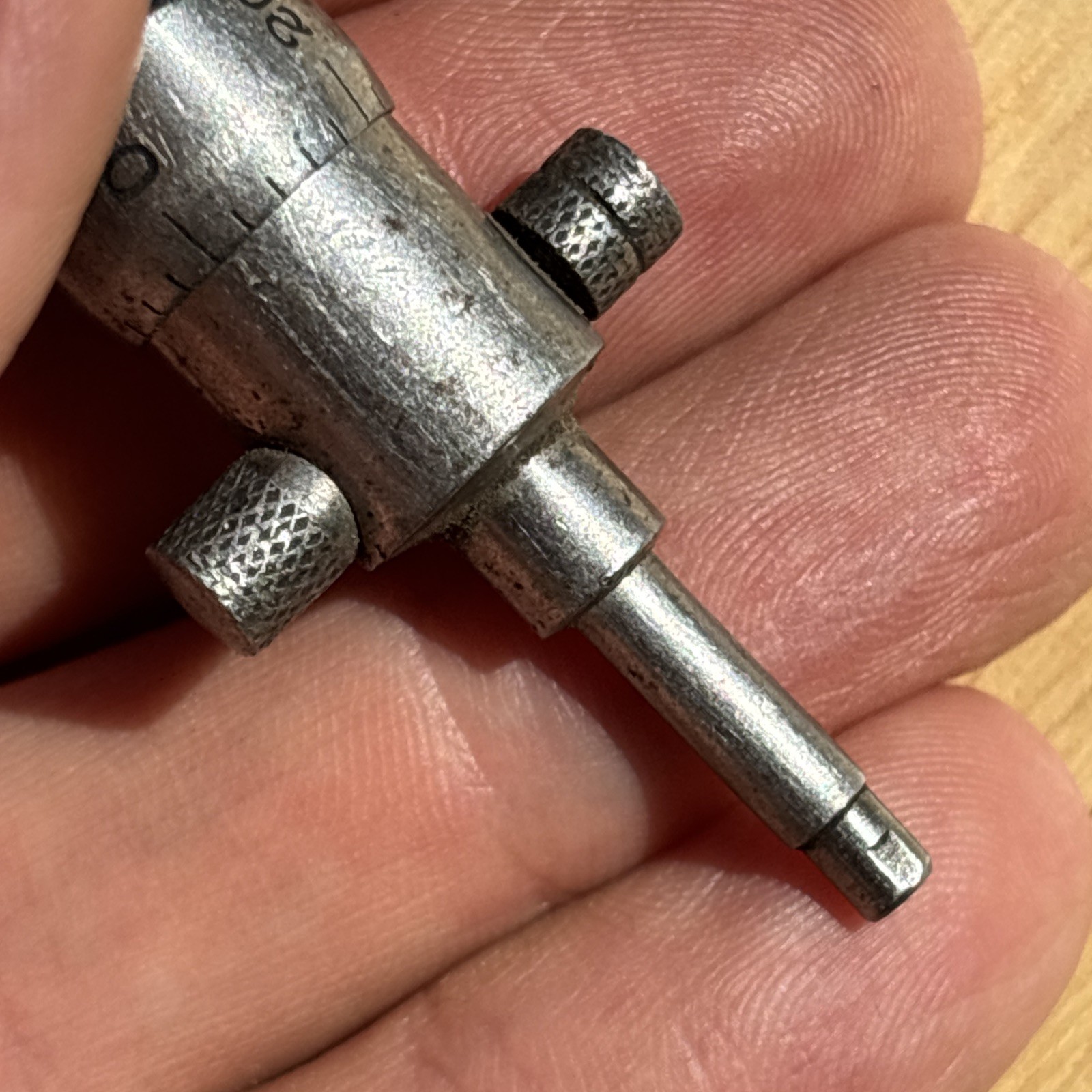 L S Starrett Inside Micrometer Vintage Antique