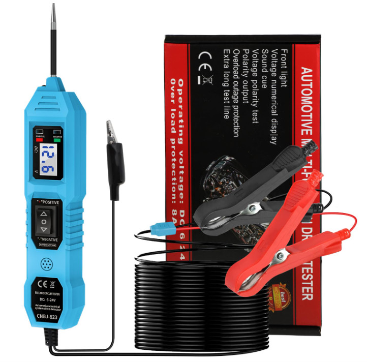 Probador de Circuitos Automotriz 6V-36V Detector de Cortos y Voltaje