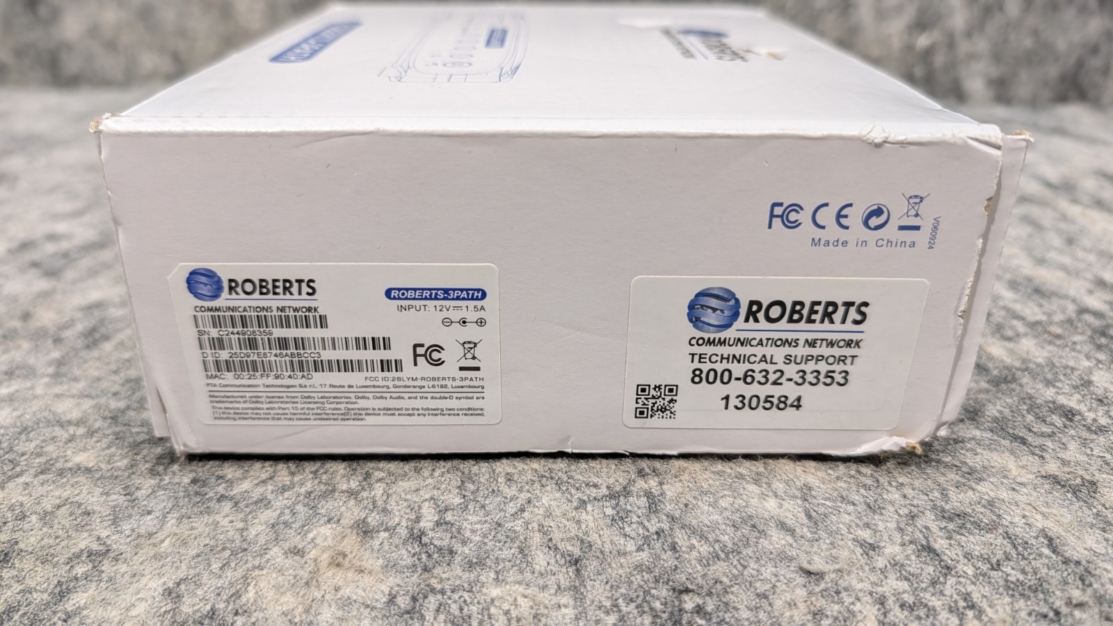 ROBERTS-3PATH Set Top Box 🔥New🔥