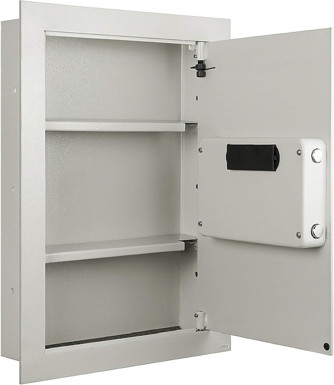 In-Wall Safe with Electronic Keypad and 2 Manual Override Keys - Protect Money,