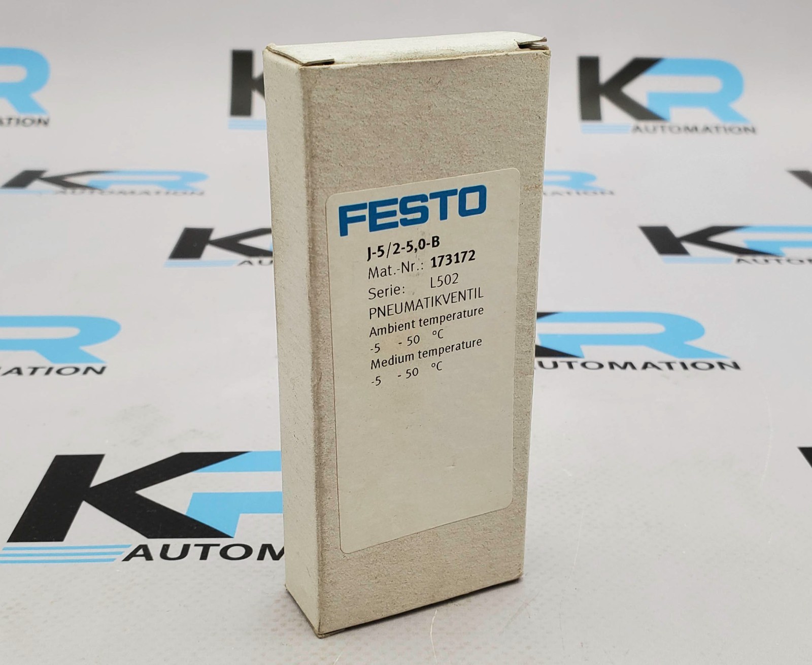 Festo J-5/2-5,0-B Solenoid Valve 173172