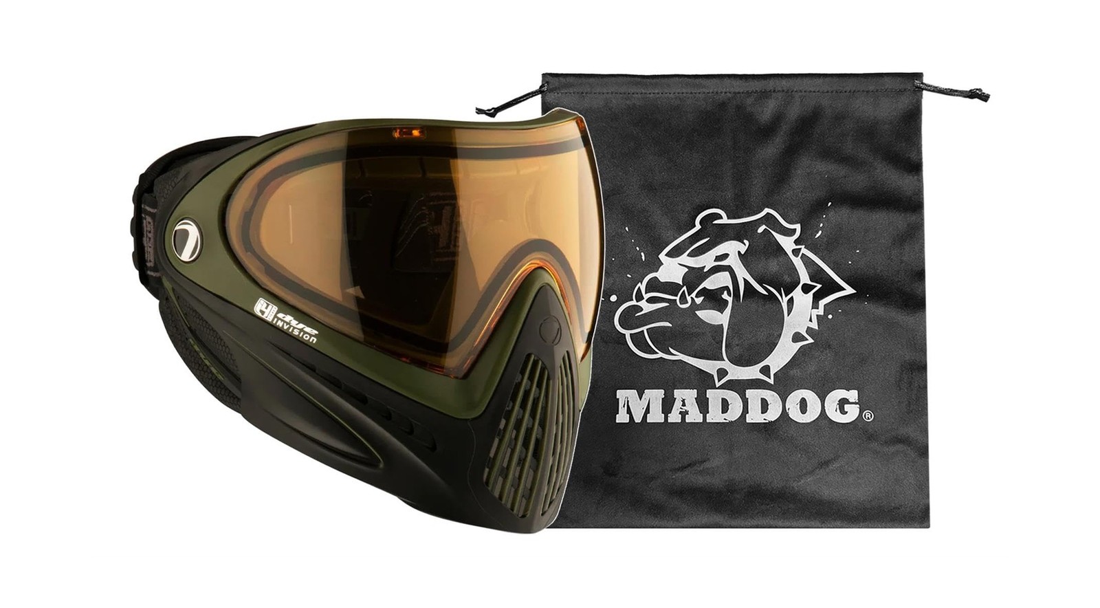Maddog Dye I4 PRO Thermal Dual-Pane Anti-Fog Lens Paintball Airsoft Mask Gogg...