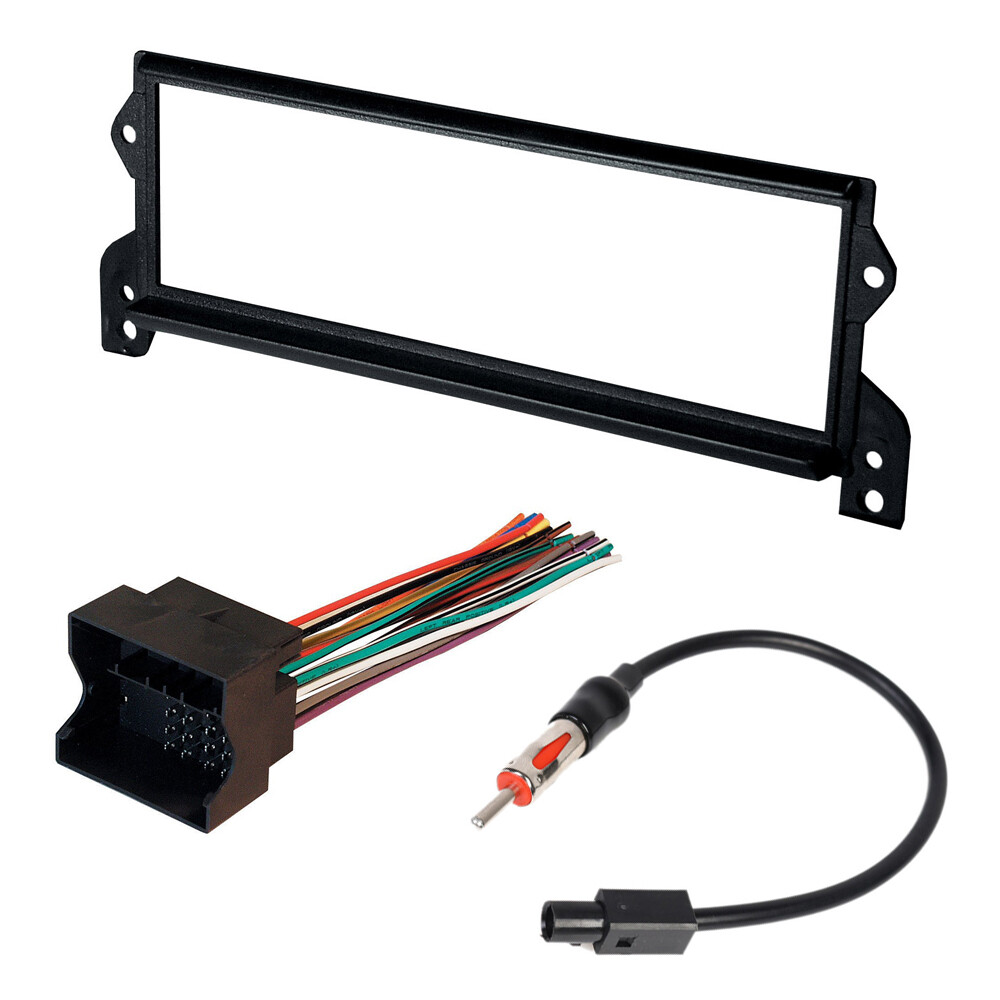 Single DIN Car Stereo Radio Install Dash Kit for 2002-2008 Mini Cooper