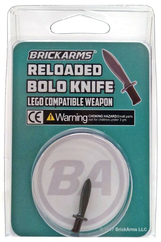 BrickArms Bolo Knife Reloaded Weapon for Minifigures  -NEW-