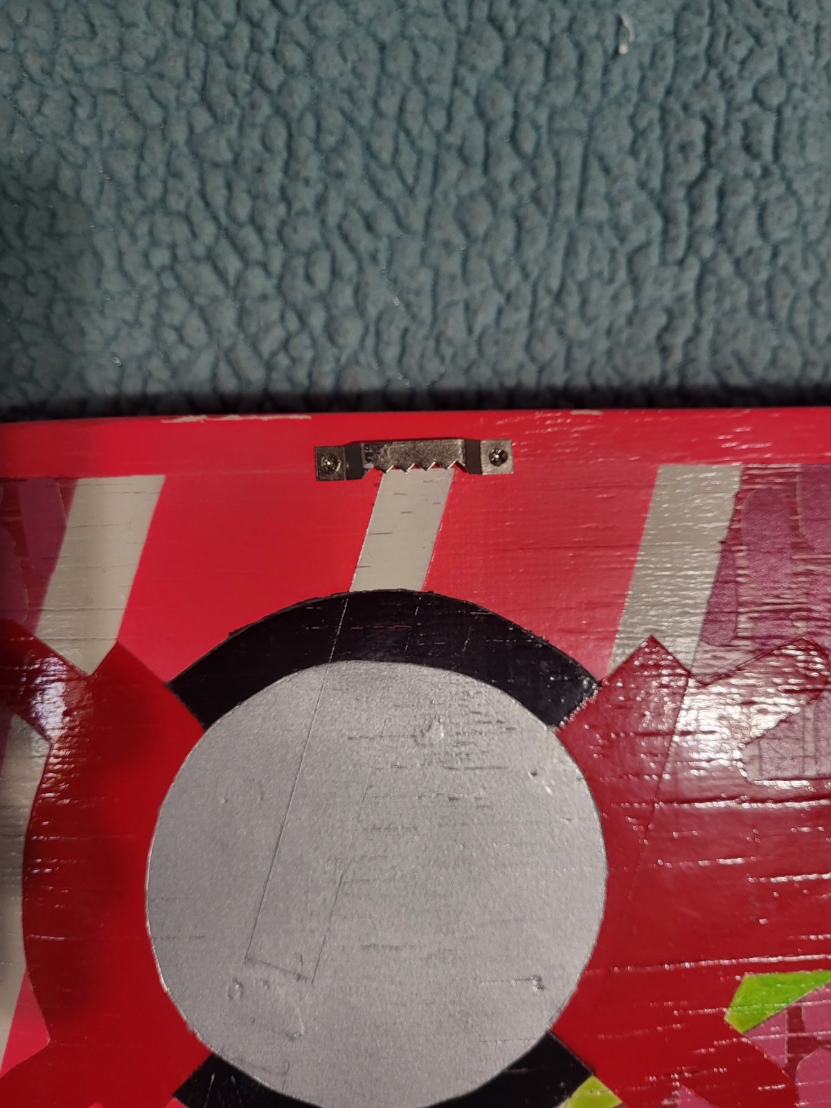 Custom Painted Back To The Future Hover Board Skateboard Wall Decoration