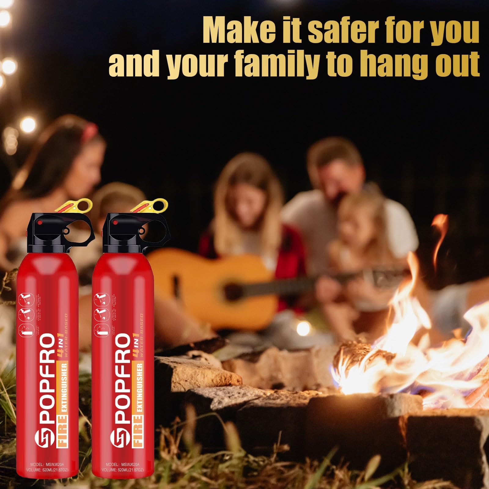 Portable Fire Extinguishers with water-based high-temperature resistance,Can ...
