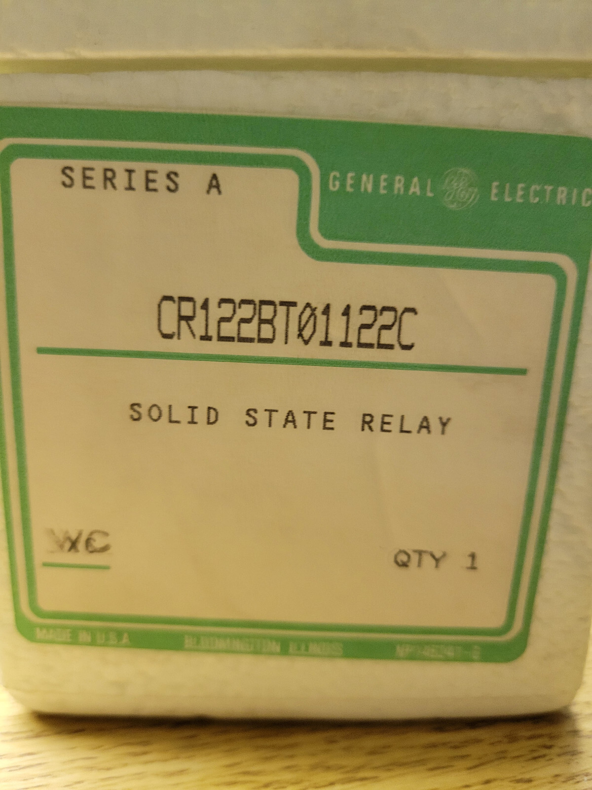 GE CR122BT01122C Solid State Relay