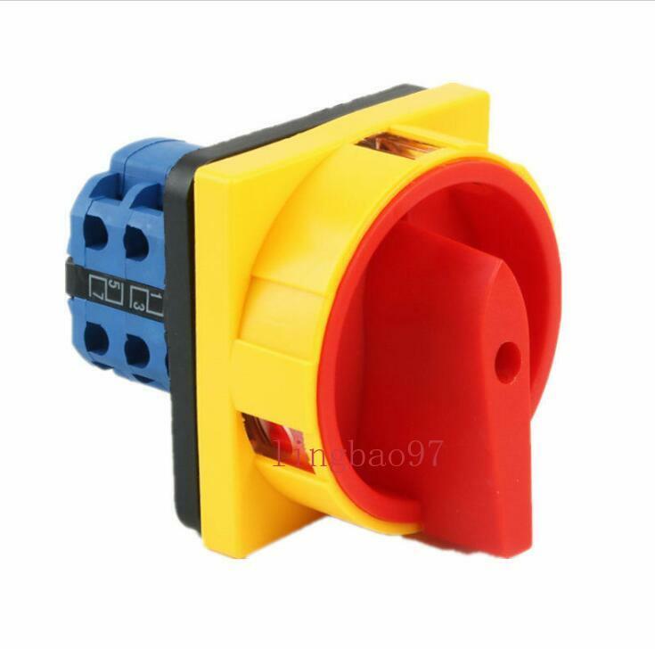CNC LW26GS-20A/04-1 Small Machine Load Disconnect Rotating Switch Power Cut-off