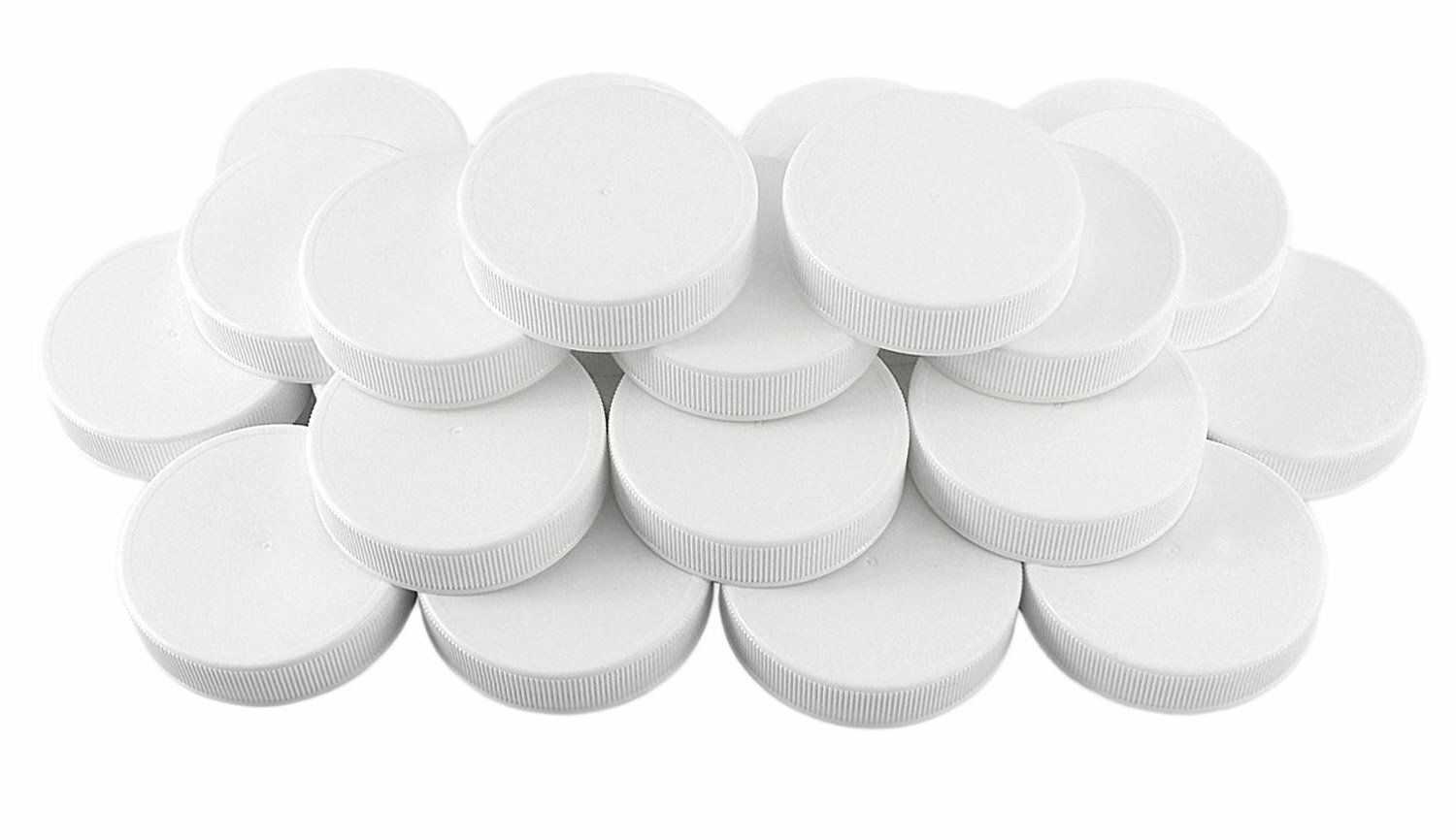 LOT OF 5 Water Bottle Screw On Cap 3 & 5 Gallon 48mm Replacement Tops Lid Cover.