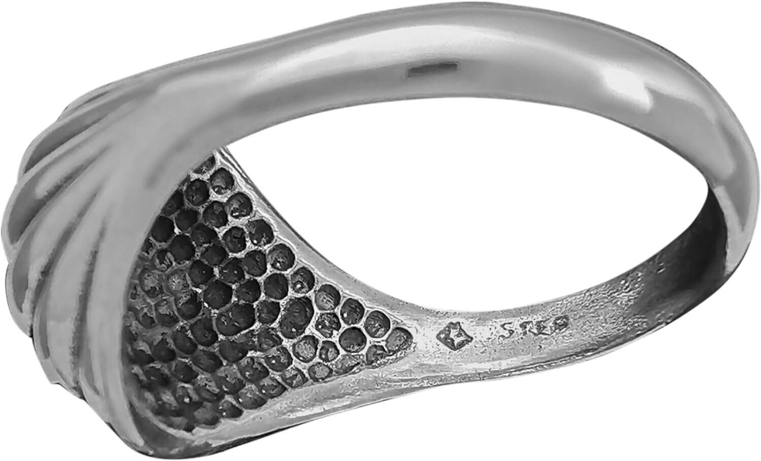 Size 6 - Diamond Cut Dome Ring