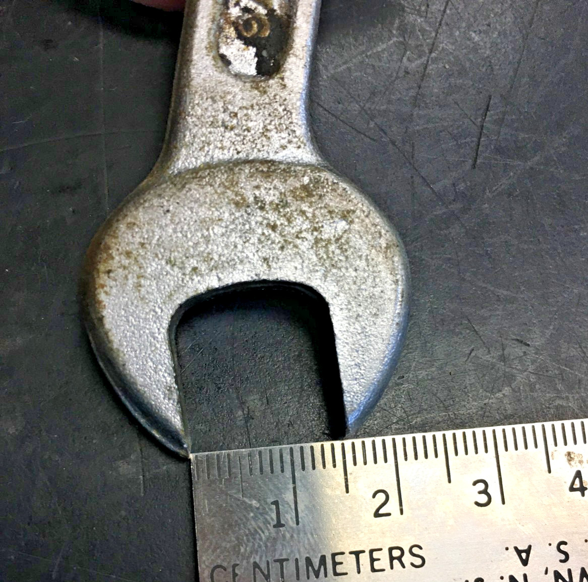 COMBINATION WRENCH, 9/16" 1/2" OPEN ENDS, DROP FORGER