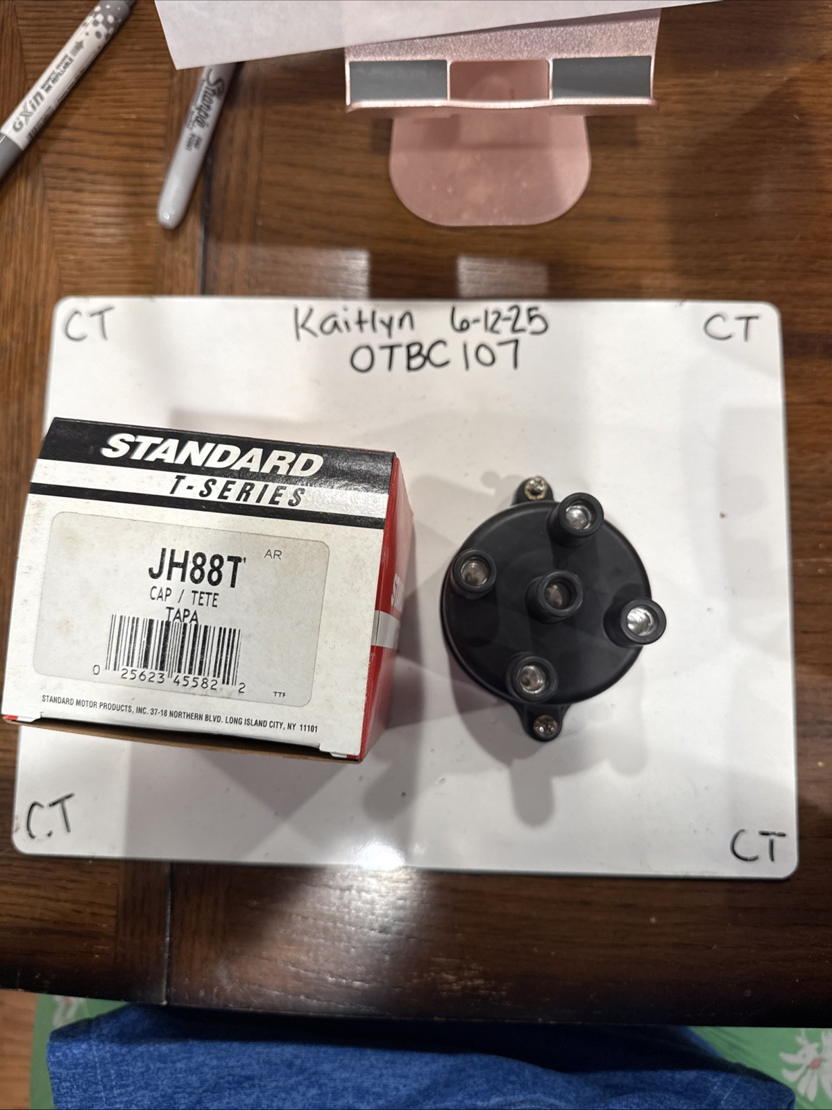 NEW OLD STOCK STANDARD TRU-TECH JH88T DISTRIBUTOR CAP