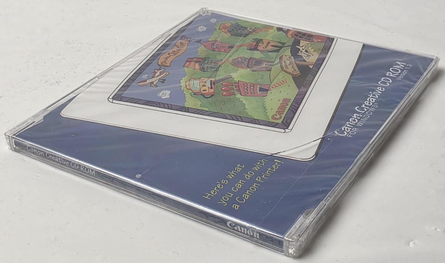 Canon Creative CD-ROM 1995 For Windows Version 1.3 New Sealed
