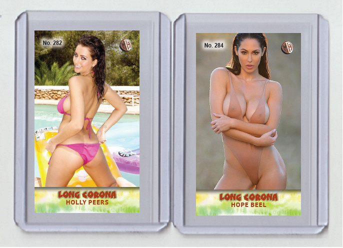 Hope Beel rare MH Long Corona #'d x/3 Tobacco card no. 284