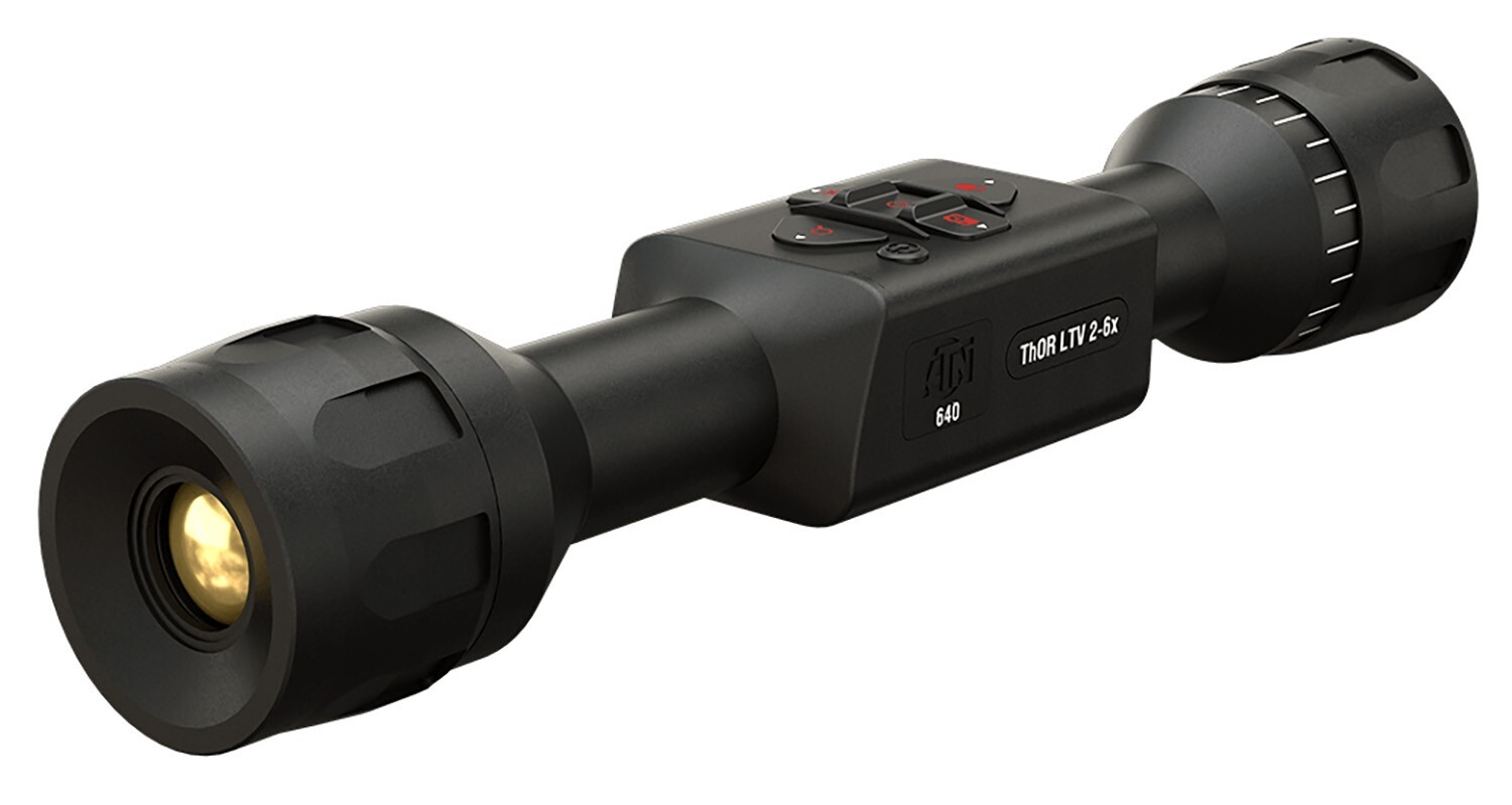 ATN Thor LTV 2-6x, 640x480 12 micron Thermal Rifle Scope w/ Video Recording