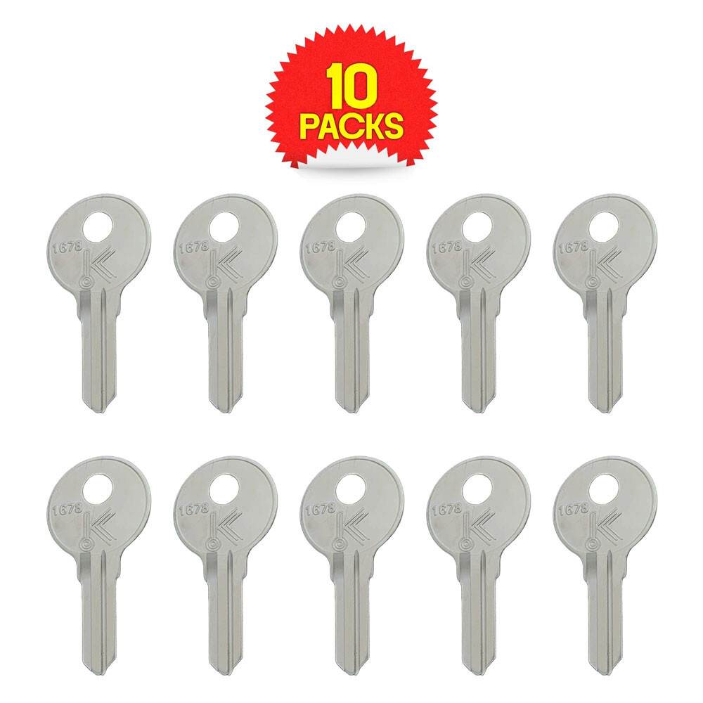 1678 Key Blank – Nickel