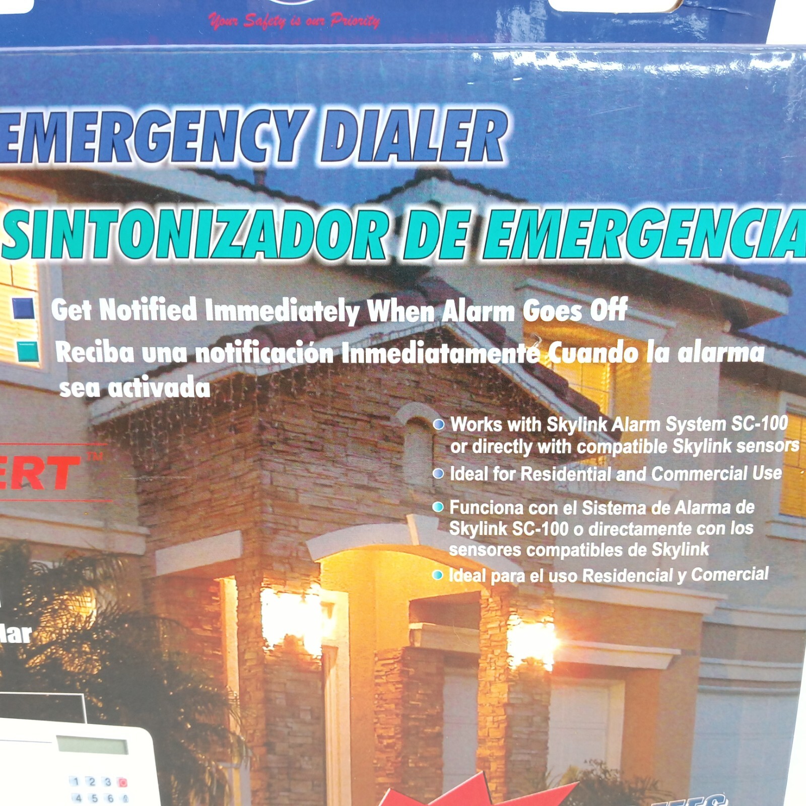 SKYLINK Wireless Emergency Dialer, wireless security system AD-105