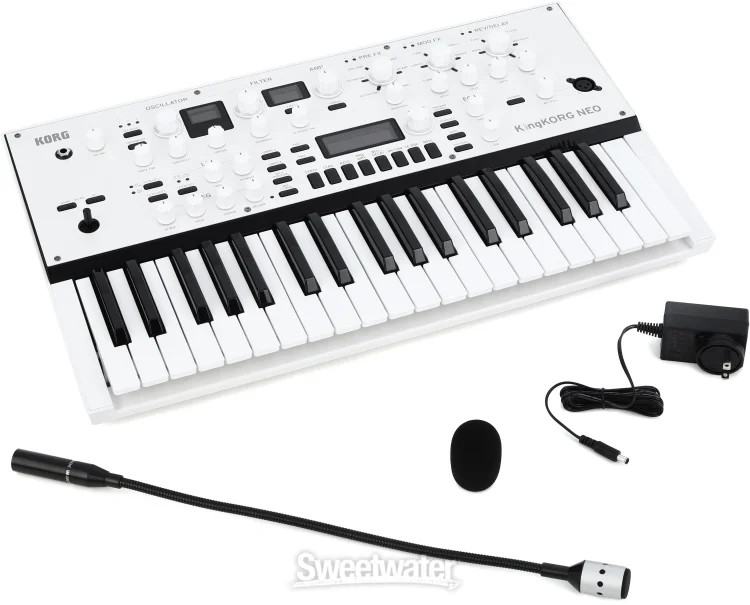 Korg KingKORG Neo 37-key Virtual Analog Synthesizer and Vocoder