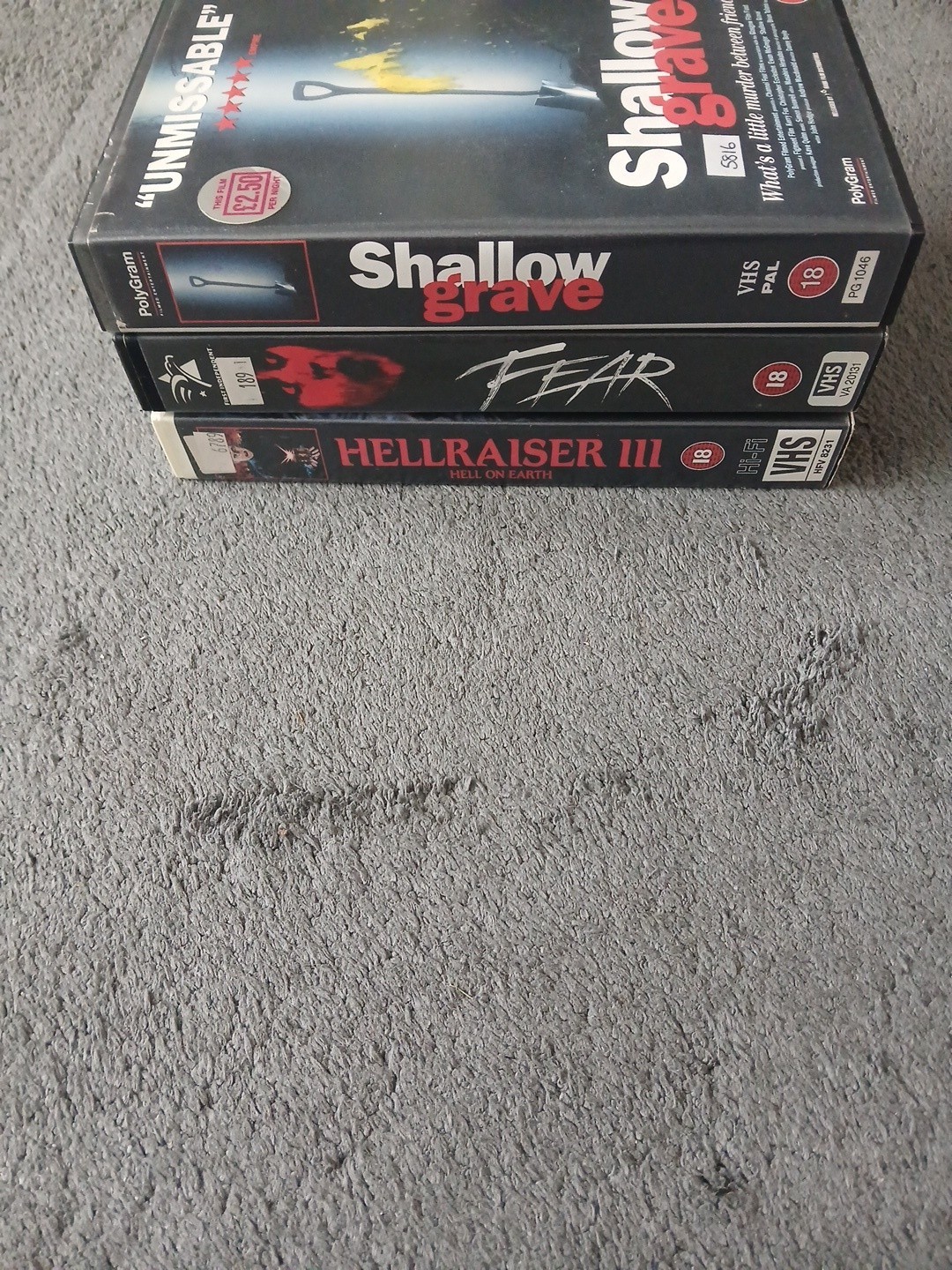 vhs big box ex rental horror