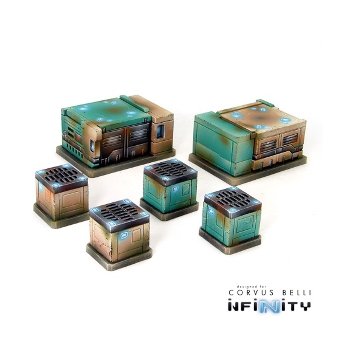 Warsenal Infinity Terrain AC Units Pack SW (New)