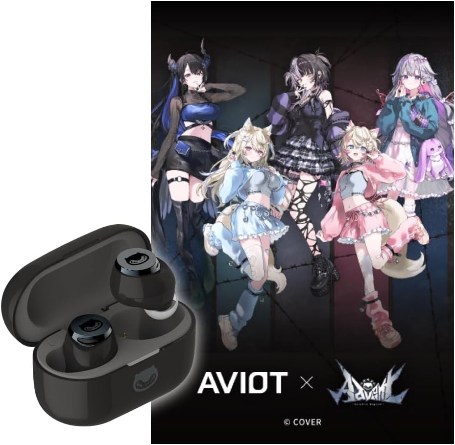 Hololive English Advent Wireless Earphone Aviot TE-V1R-HE2 Special Voice