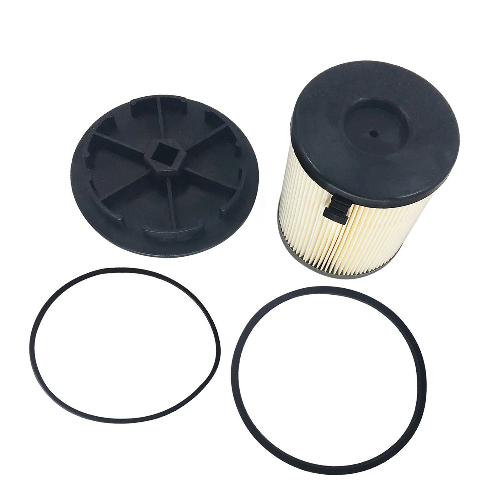 Brand New Fuel Filter + Cap For Ford F250 F350 F450 7.3l Turbo Diesel F55055