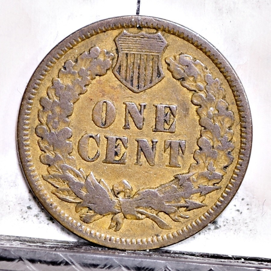 1879 Indian Cent - V Ch VF (#58967-L)