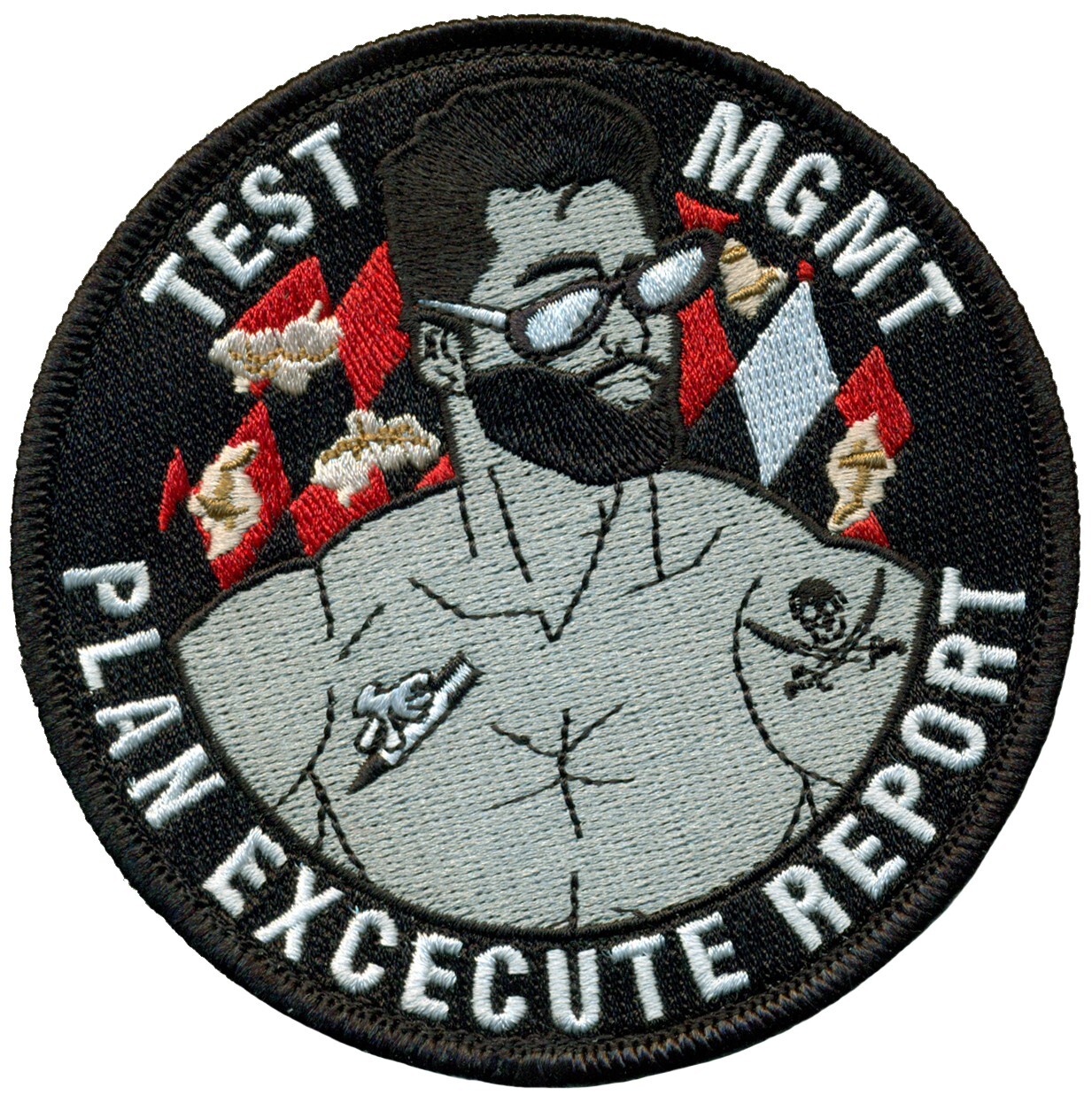 USAF 417th TEST and EVALUATION SQUADRON – TEST MANAGEMENT PATCH