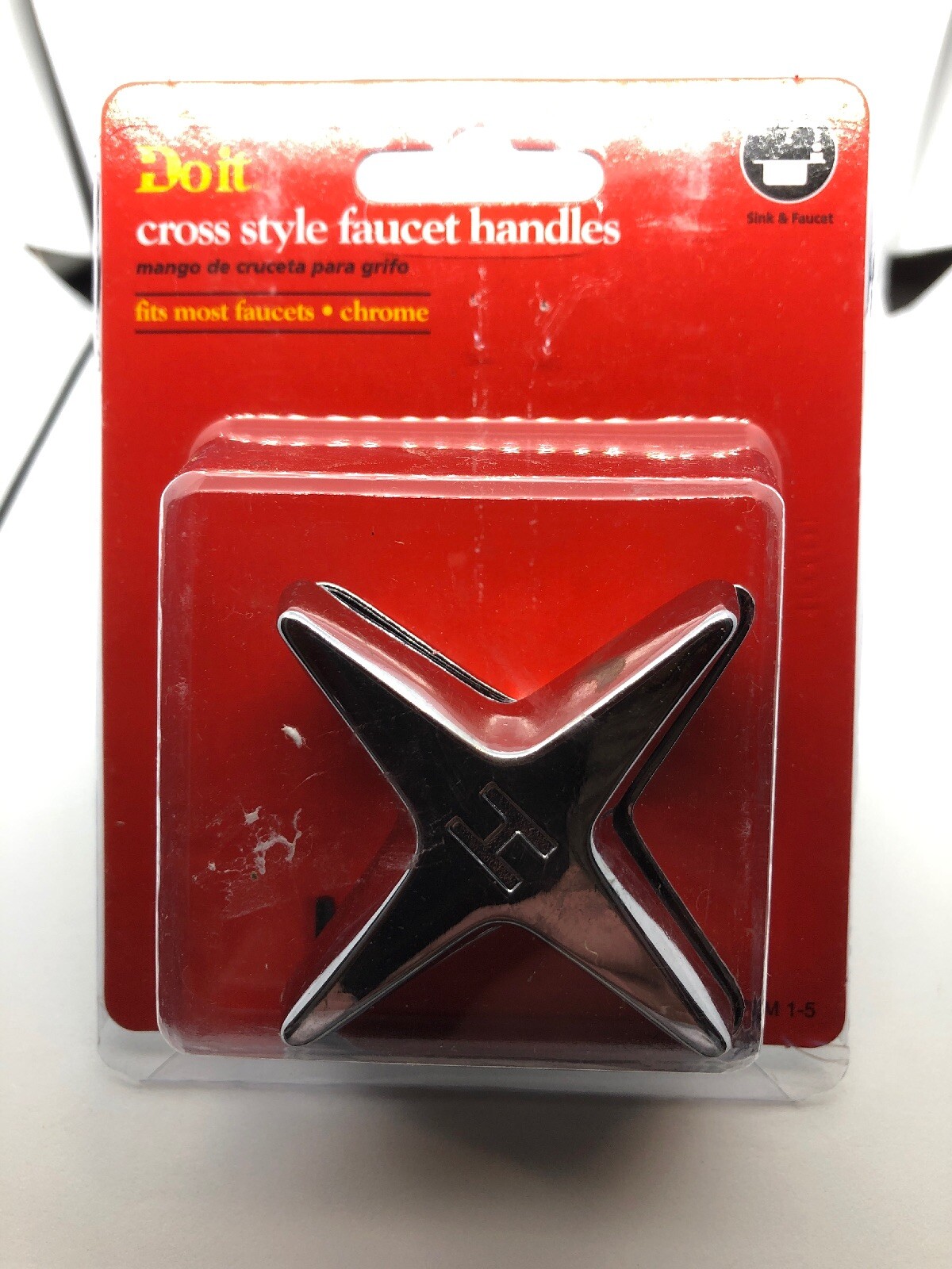 Do it Cross Pattern Replacement Faucet Handles - 411664
