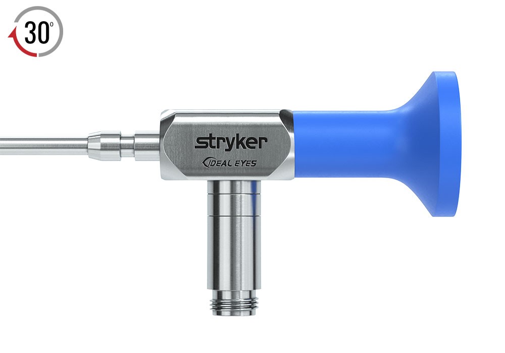 Stryker 4.0 mm 30º IDEAL EYES HD Autoclavable Arthroscope, Eyepiece, Speed-Lock
