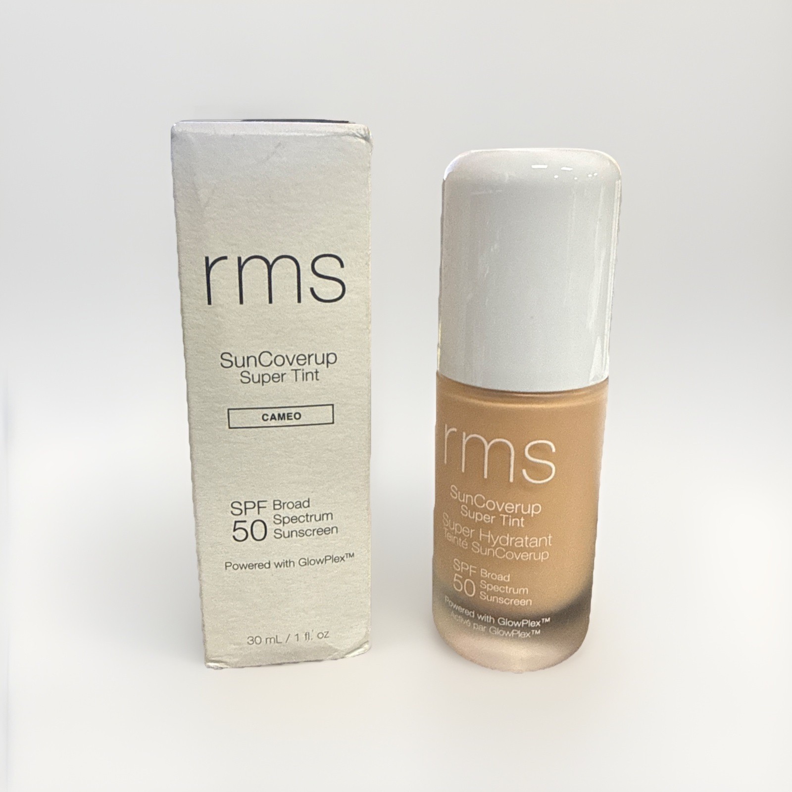 RMS SUN COVER UP SUPER TINT SPF 50 Cameo- 1 OZ Exp 08/2026