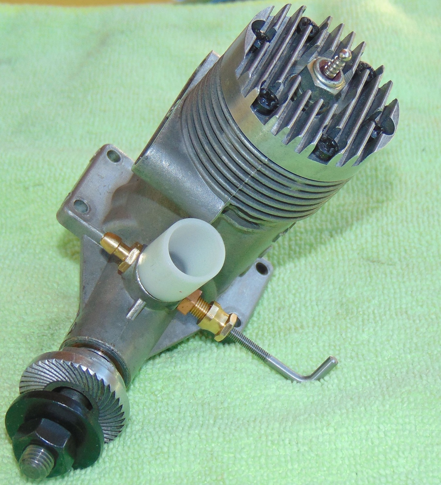 OS Max 35 CL Stunt Model Airplane Engine, cleaned with box .