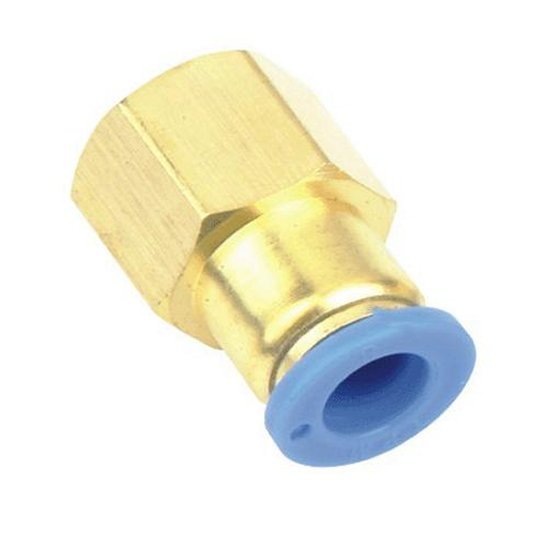 4mm or 5/32" OD to 1/8" NPT Female Straight Push In Connect Tube Fitting N-@b5