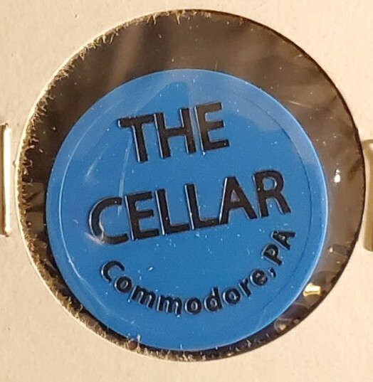 The Cellar, Commodore PA good for import beer in trade token gft1726