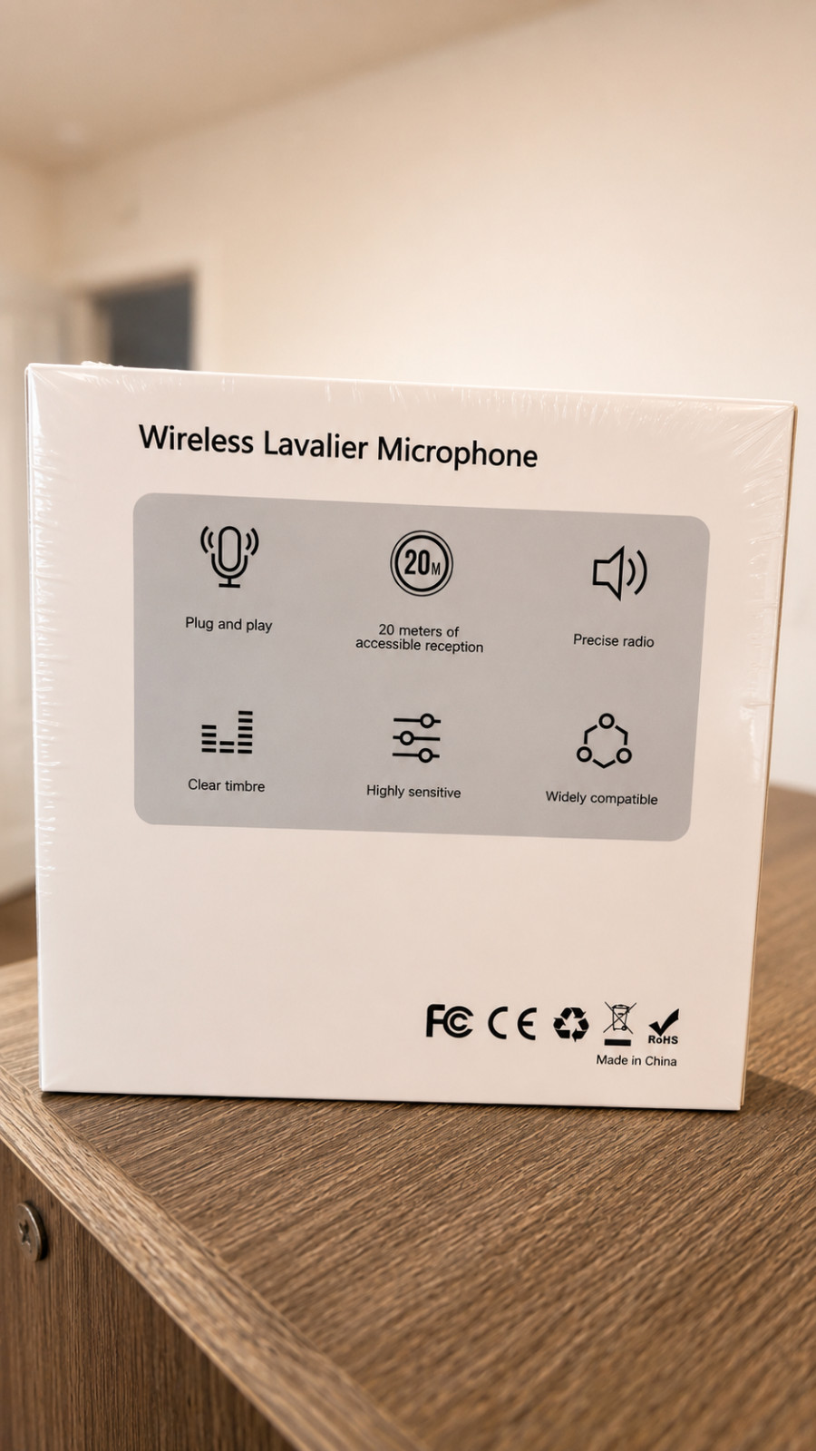 Dual Wireless Lavalier Mic for iPhone Android USB-C Lightning TikTok Youtube