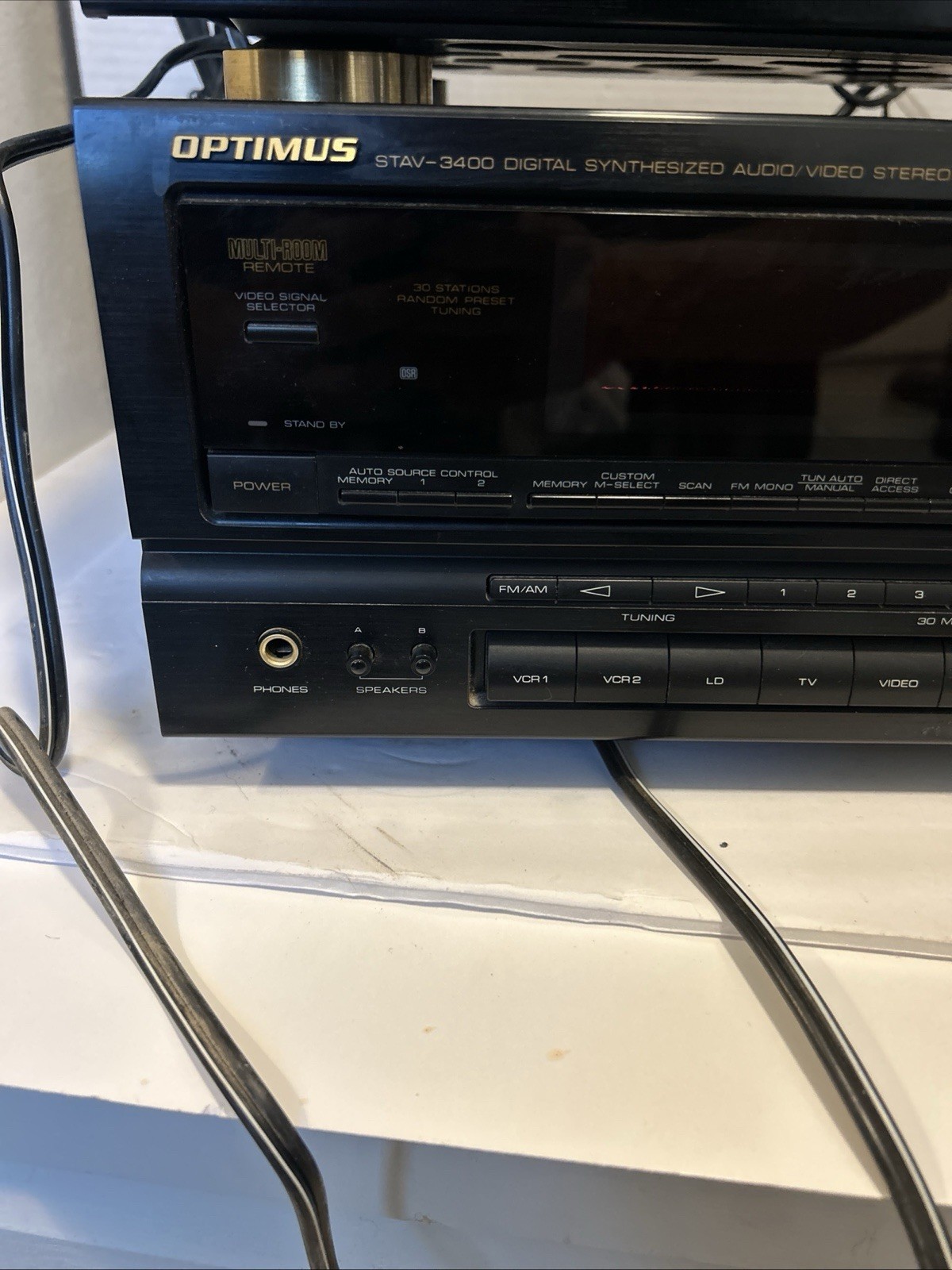 Optimus Professional Series modular component stereo system perfectly working.
