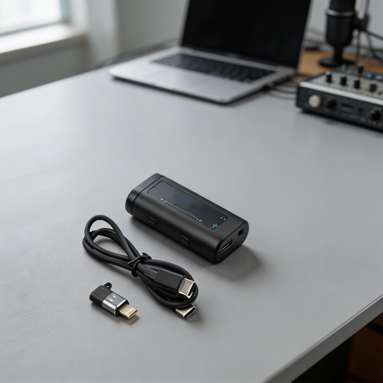 Instrument Recording Sound Card with Noise Cancellation for Audio Interface Use