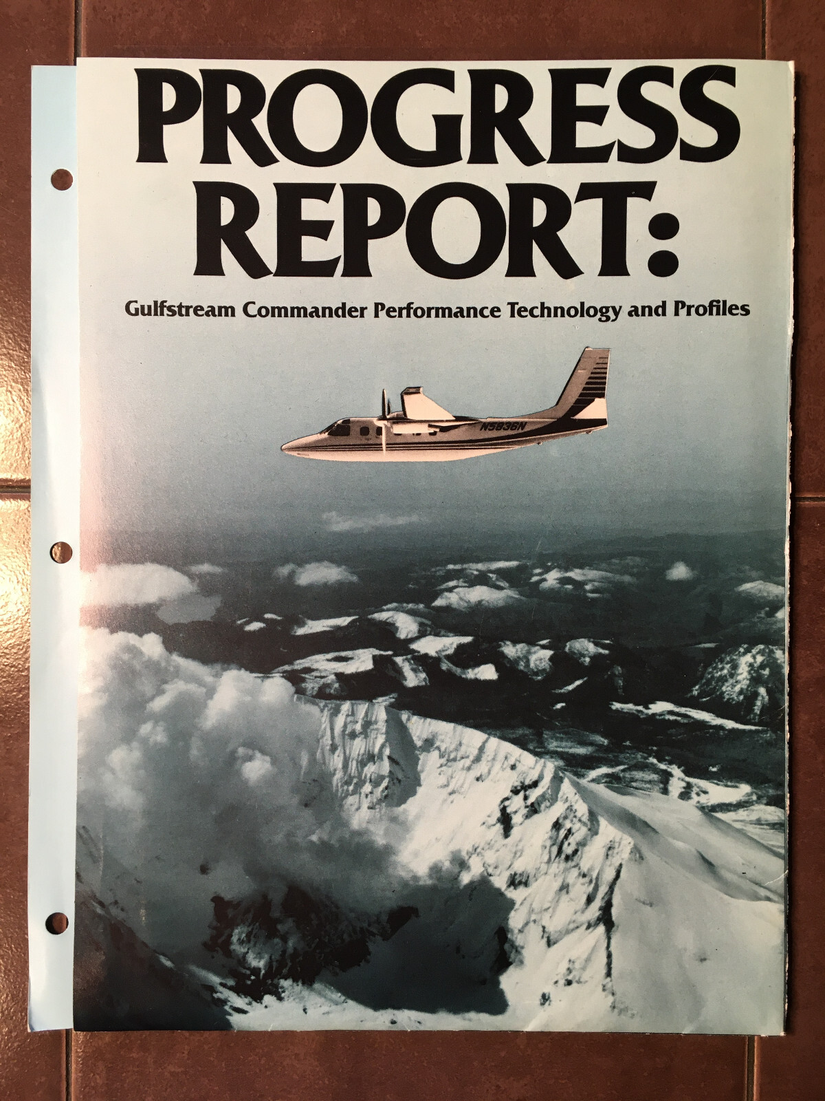 Gulfstream Commander Jetprop 680 Profiles Brochure, 26 page,  "8.5 x 11"