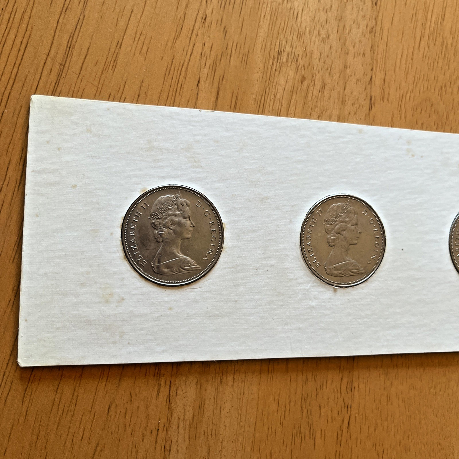 Canada's 1st Nickel Dollar Type Set Vanishing Island