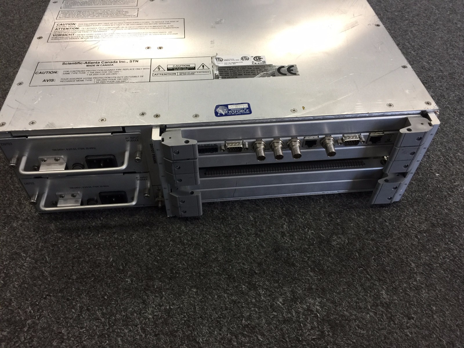 Scientific Atlanta PowerVu Plus Advanced Multiplexer,