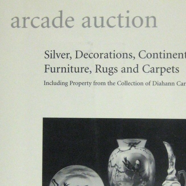 Sothebys Arcade Auction Catalog 1999 New York 1647 Silver Continental Furniture