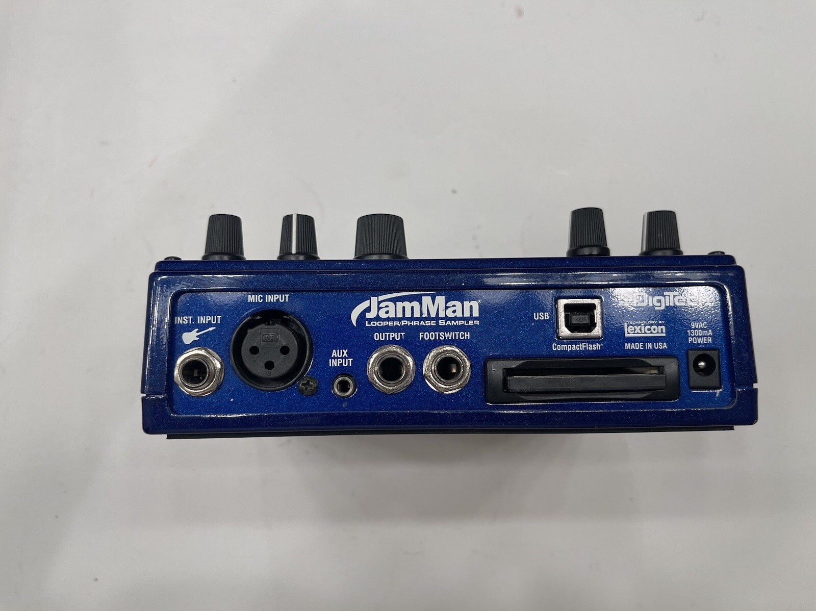 Digitech JML Jamman Looper / Phrase Sampler Guitar Effect Pedal + Power Supply