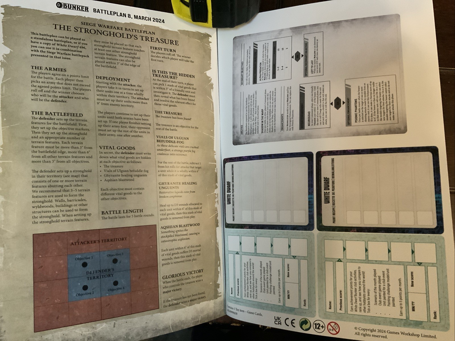 WHITE DWARF ISSUE 497 WARHAMMER MAGAZINE