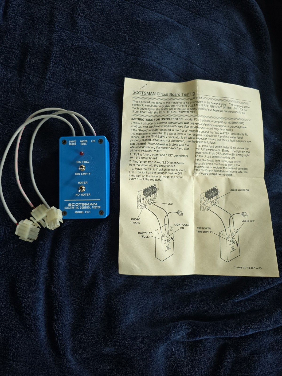 Scotsman Ice Machine Tester Model FC-1