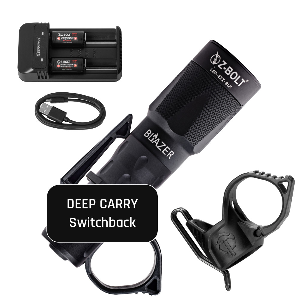 18350 LED Handheld Light for Patrol or EDC