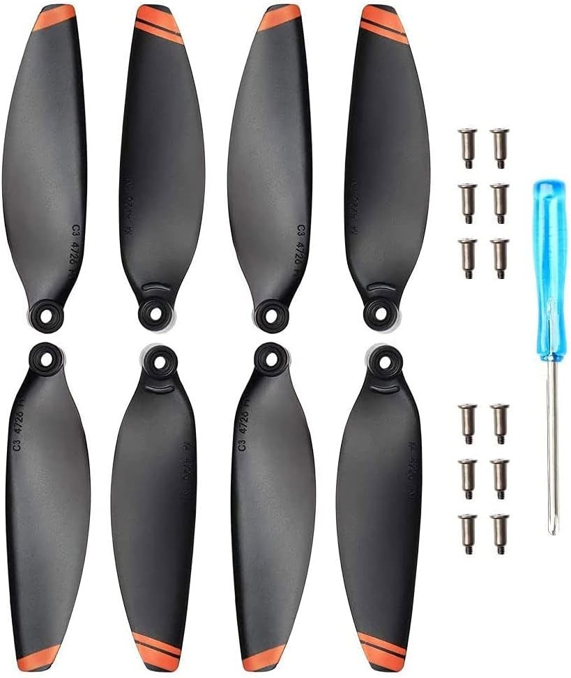 24 Pcs DJI Mini 2 SE Mini 4K Propellers Low Noise Quick-Release Drones Blades