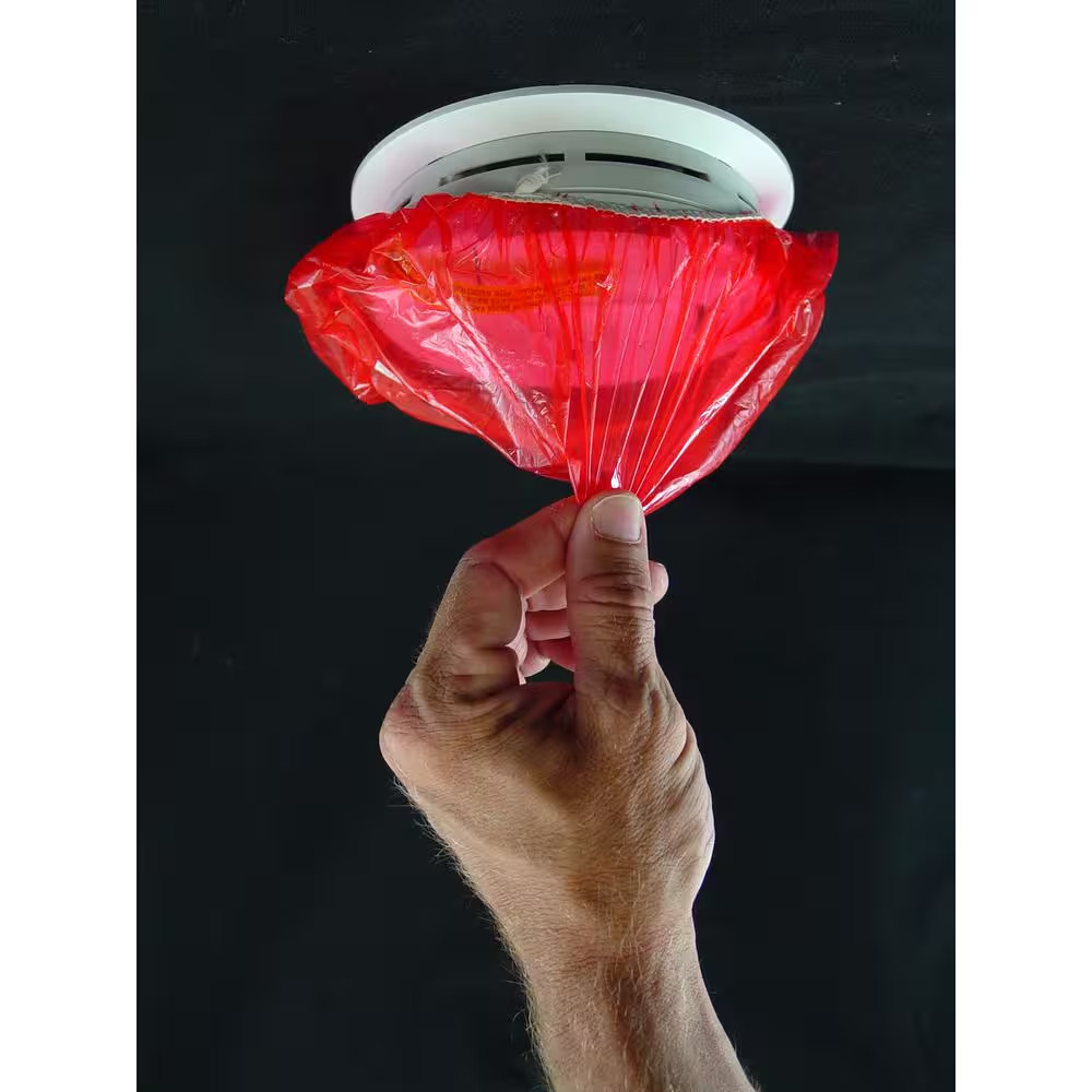 Smoke Detector Dust and Paint Covers 6-Pack