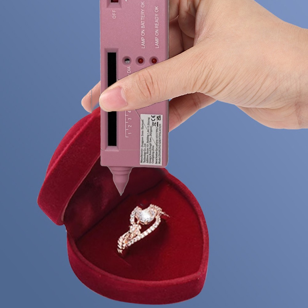 Handheld LED Auger Tester for Measuring Metal Hardness with Audio Indicator