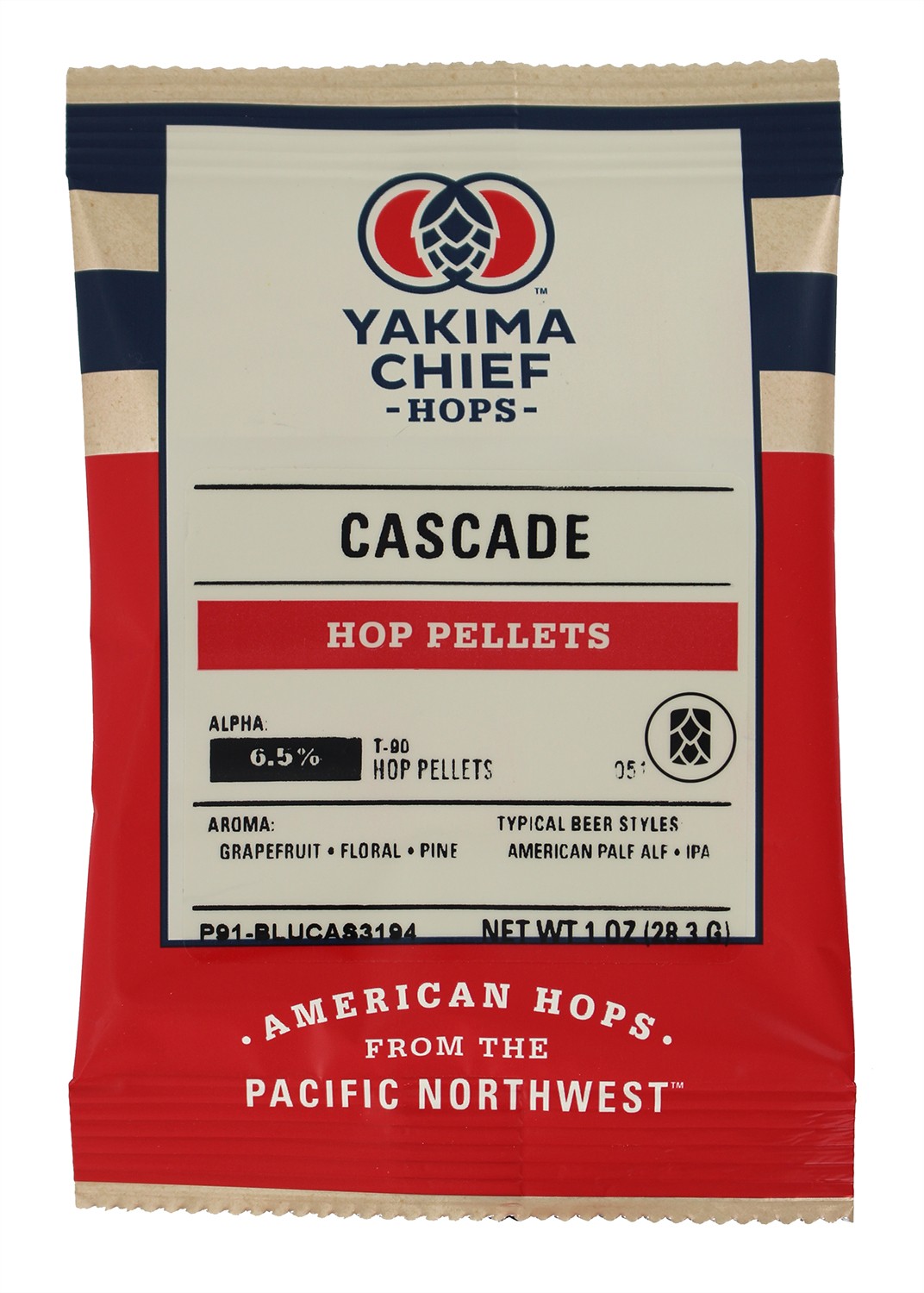 Cascade Pellet Hops 1 oz. for Home Brew Beer Making